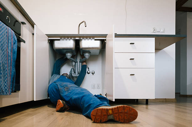 Professional Leak Detection technician working in Upper Darby, PA